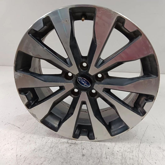 Wheel 18x7 Aluminum Alloy Rim Wagon Black Inlay Fits 15-17 Subaru Legacy
