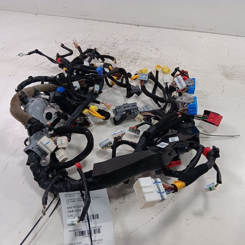 Kia Optima Dash Wire Wiring Harness  2020 2019 2018 2017 OEM