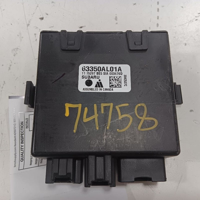 Power Gate Electronic Control Unit Module Fits 15-16 Subaru Legacy OEM