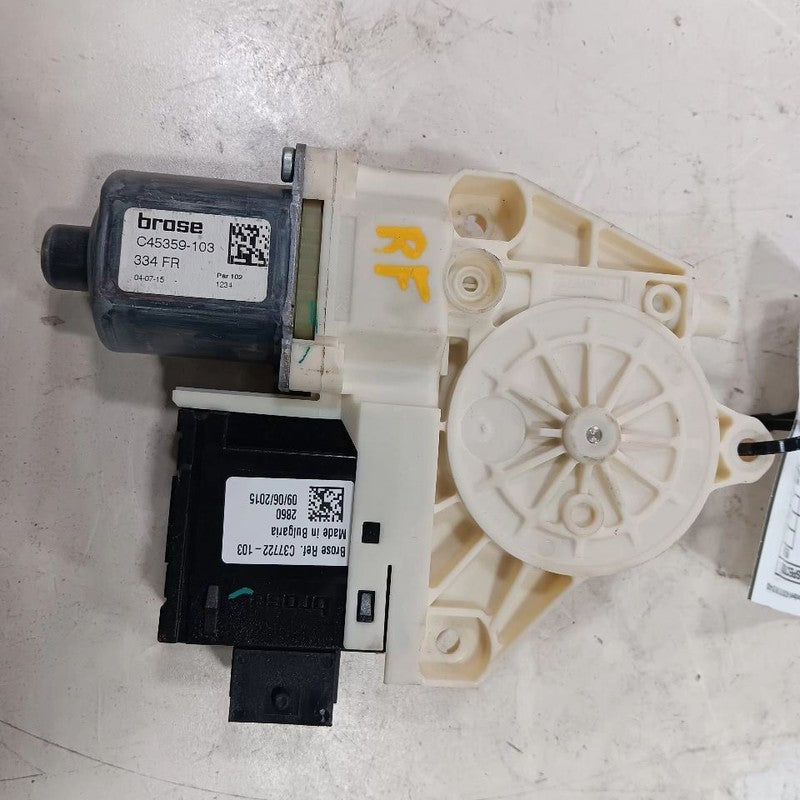 FIAT 500 Passenger Right Front Power Window Motor 2017 2016 OEM