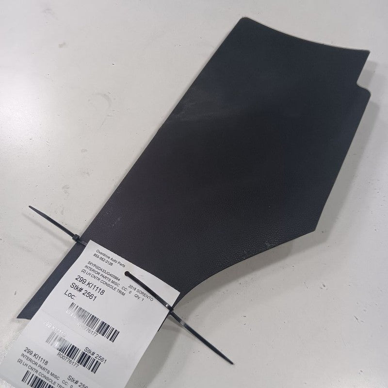 Kia Sorento Driver Left Side Center Console Trim 2018 2017 2016 OEM