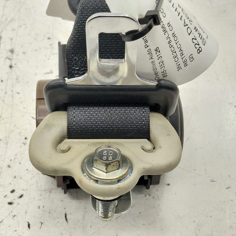 Nissan Versa Note Seat Belt Strap Retractor Center Middle Rear Back  2
