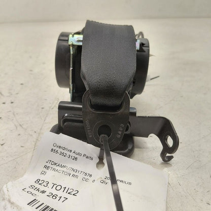Toyota Prius Seat Belt Strap Retractor Right Passenger Rear Back  2022