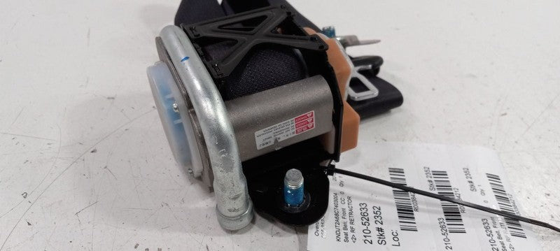 Seat Belt Passenger Right Front Seat  Strap Retractor Fits 12-13 Kia S