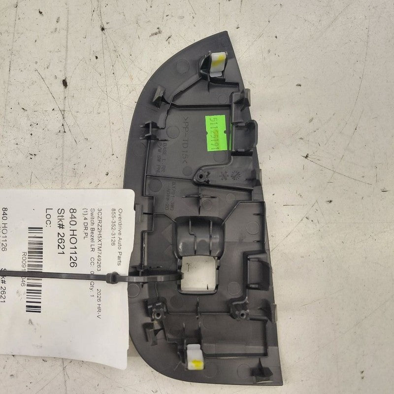 Honda HR-V Window Switch Bezel Left Rear 2026 2025 2024 2023