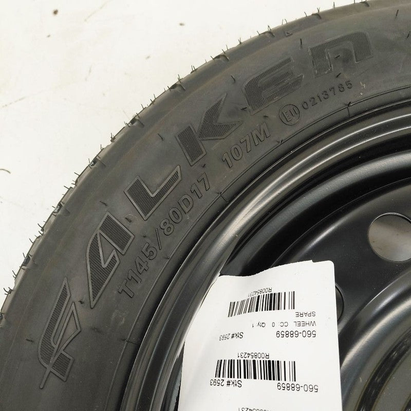 Wheel 17x4 Steel Compact Spare Rim and Tire 18-23 XV Subaru Crosstrek