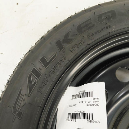 Wheel 17x4 Steel Compact Spare Rim and Tire 18-23 XV Subaru Crosstrek