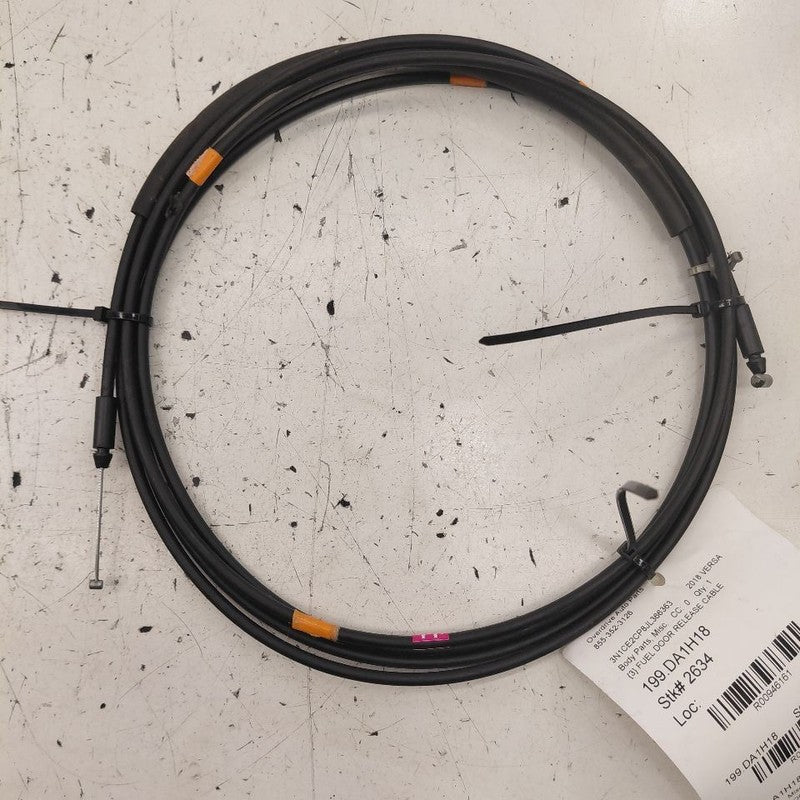 Nissan Versa Note Fuel Door Release Cable 2019 2018 2017