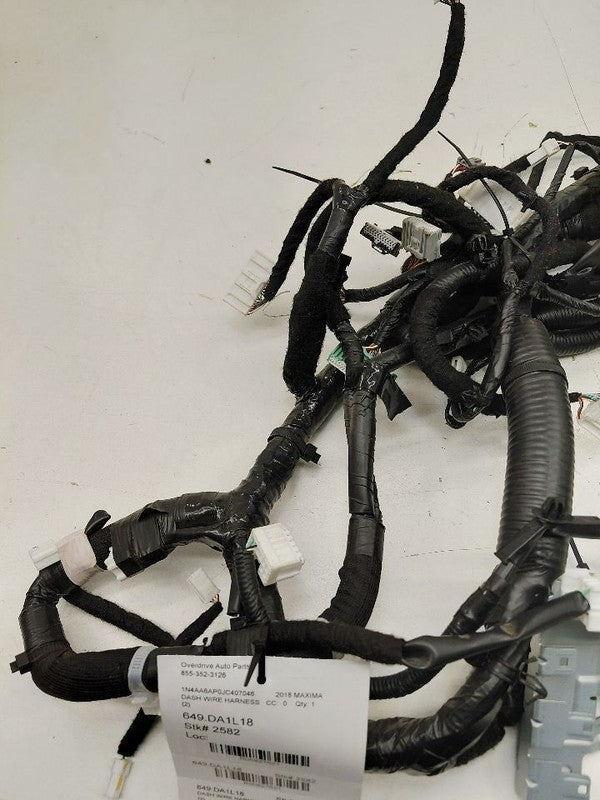 Nissan Maxima Dash Wire Wiring Harness  2018 2017 2016 OEM