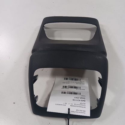 Kia Sorento Center Console Rear End Cap Trim Cover  2018 2017 2016 OEM