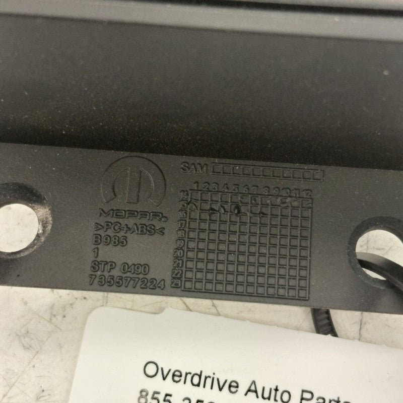 Fiat 500 X Model   Radio Bezel Trim Dash Surround  2016 2017