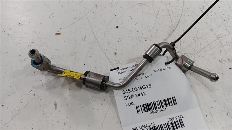 Buick Encore Gas Fuel Line  2016 2017 2018 2019
