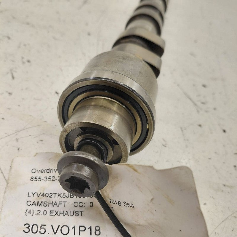 Volvo S60 Engine Cylinder Head Exhaust Camshaft  2.0 2018 2017 2016
