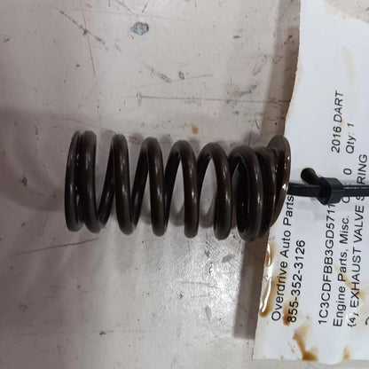 Dodge Dart Exhaust Valve Spring 2013 2014 2015 2016