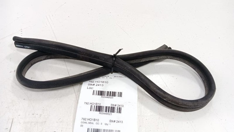 Honda Insight Cowl Vent Panel Hood Rubber Seal 2010 2011 2012 2013 OEM