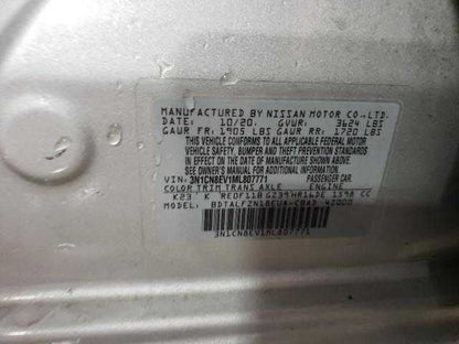 Nissan Versa Windshield Wiper Arm Right Passenger  2023 2022 2021 2020