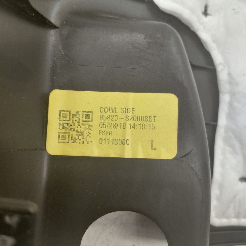 Hyundai Santa Fe Kick Panel Trim Left Driver  2019 2020