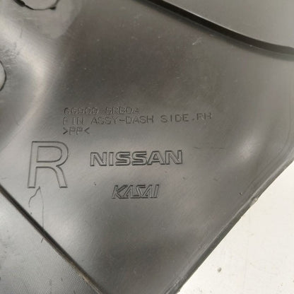 Nissan Versa Kick Panel Trim Right Passenger  2024 2023 2022 2021 OEM