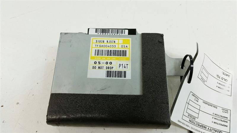 310369J570 Computer Control Module Transmission Under Front 6 Cylinder 05 Nissan Altima