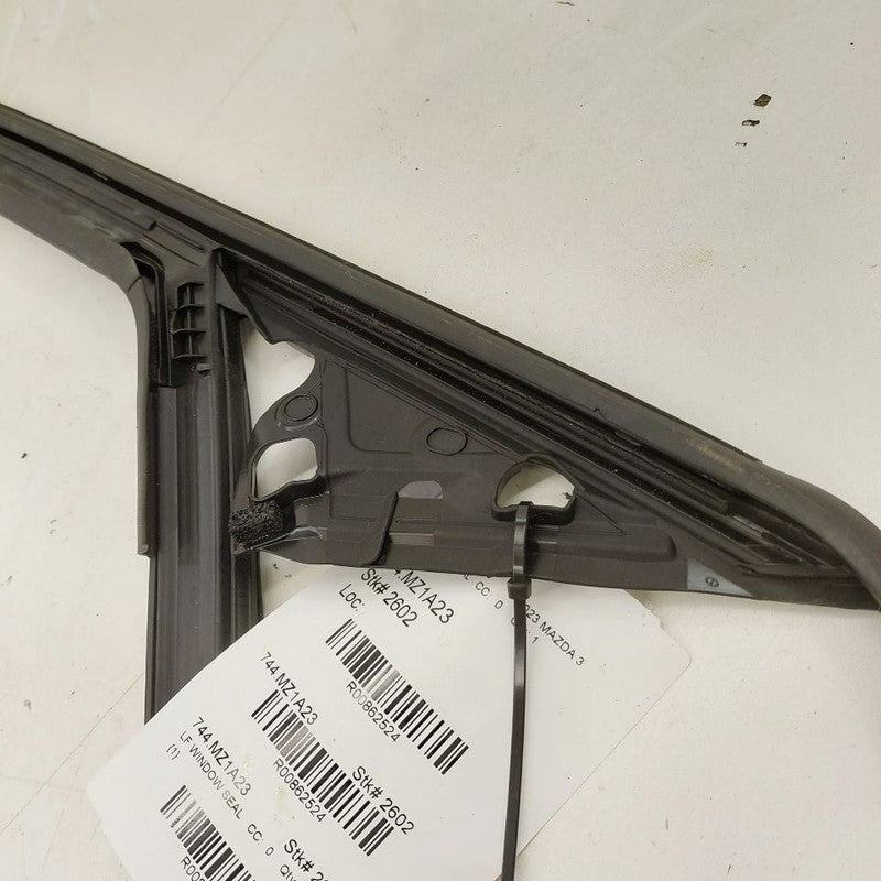 Mazda 3 Door Glass Window Seal Rubber Left Driver Front  2023 2022 202