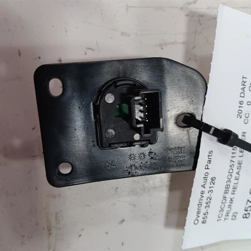 Dodge Dart Trunk Latch Release Handle Lever Switch  2013 2014 2015 2016