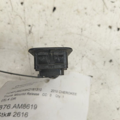 Jeep Cherokee Trunk Release Open Button  2019 2020 2021