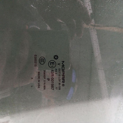 Passenger Right Rear Door Glass Window Fits 14-23 Jeep Cherokee