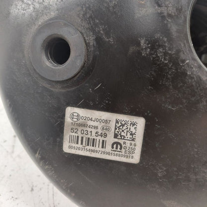 2018 Fiat 500 X Model Power Brake Booster