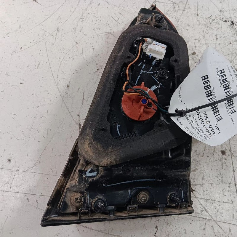 Passenger Right Tail Light Brake Lamp Incandescent Sedan Fits 17-18 Kia Forte