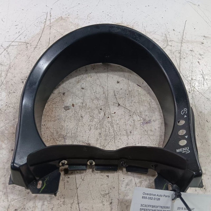 Fiat 500 Speedometer Bezel Dash Surround Trim 2017 2016 2015 2014 2013 2012