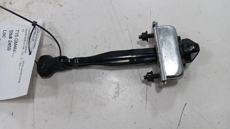 2018 Buick Lacrosse Door Check Right Passenger Rear Hinge Stopper Dete