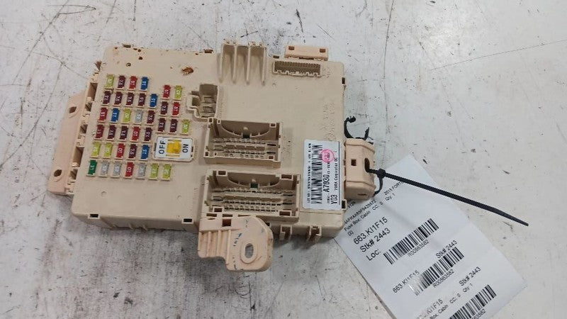Kia Forte Cabin Fuse Box Interior Inner Under Dash  2014 2015 2016 201
