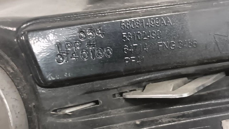 68163976AA Driver Left Grille Grill Lower Ends With Fog Lamps Painted Fits 13-16 Dodge Dart