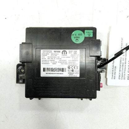 Fiat 500 Tire Pressure Monitor Control Module {A2C94156003} 2016 2017 