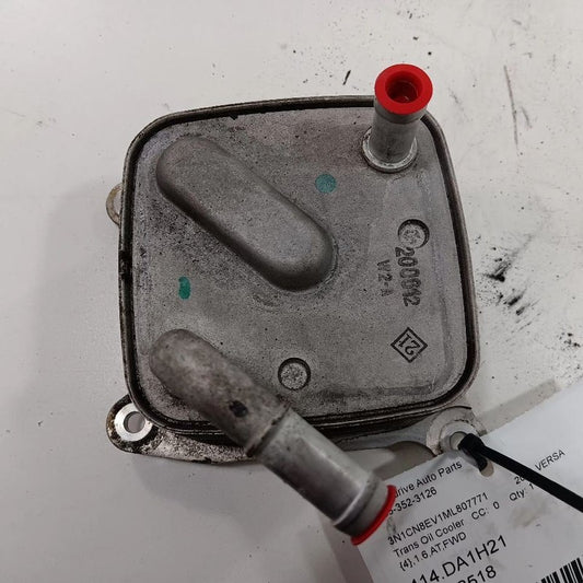 Nissan Versa 1.6 Automatic Transmission Fluid Oil Cooler  2023 2022 20