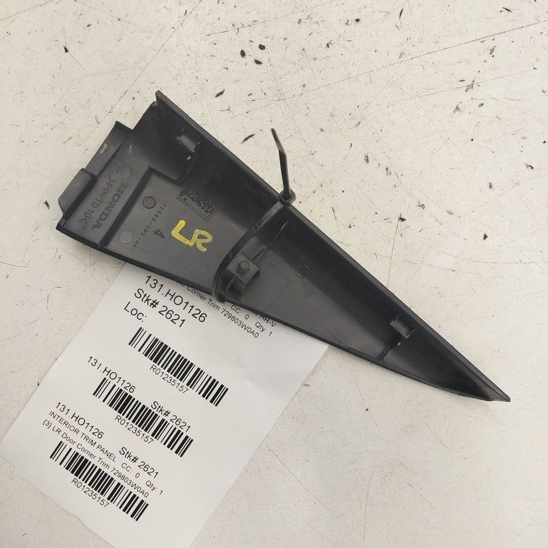 Honda HR-V Left Rear Door Corner Trim {729803W0A0} 2026 2025 2024 2023
