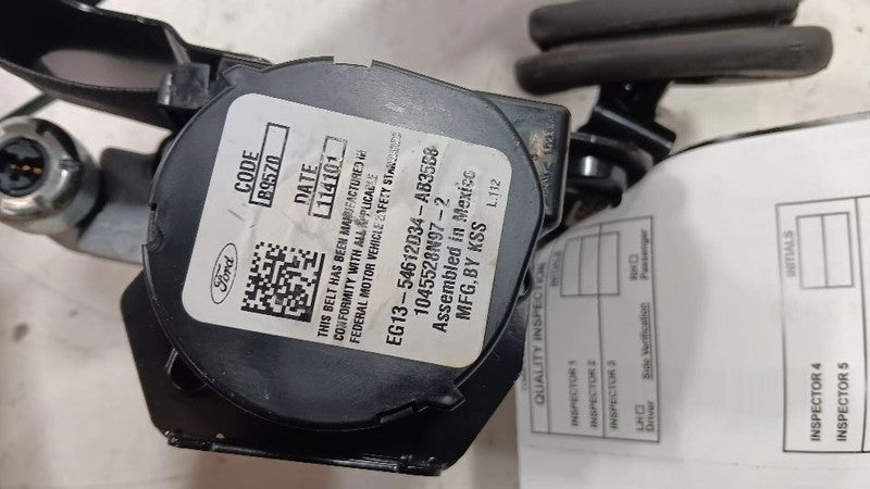 Seat Belt Front Seat Passenger Right Strap Retractor Fits 13-19 TAURUS