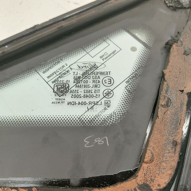 Passenger Right Windshield Pillar Glass Window Fits 18-22 Ford Ecospor