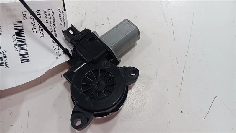 Passenger Right Power Window Motor Rear Fits 14-18 MAZDA 3 OEM