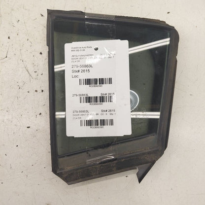 Left Rear Door Vent Glass Window Fits 14-21 Mazda 6