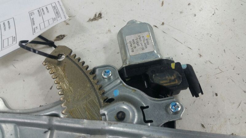  Driver Rear Back Power Window Regulator Hatchback Motor 07-12 NISSAN VERSA OEM