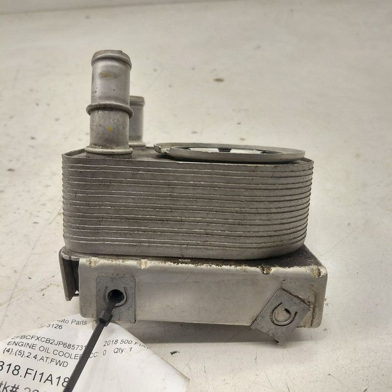 2018 Fiat 500 X 2.4 Model Engine Oil Cooler