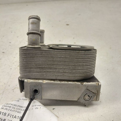 2018 Fiat 500 X 2.4 Model Engine Oil Cooler