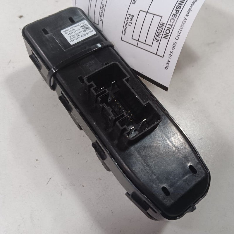 Driver's Front Door Mirror And Window Master Switch Fits 16-23 Chevy Malibu