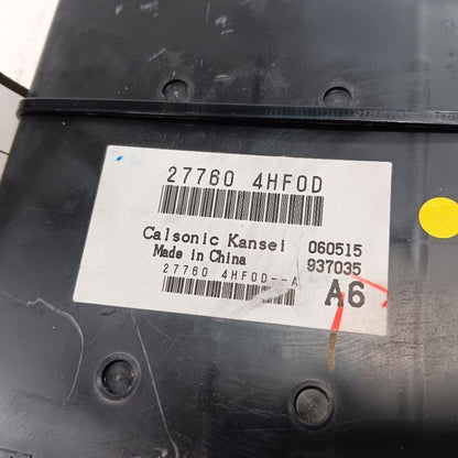 277604HF0D Temperature Computer Control Module With Air Purifier System 14-15 INFINITI Q50
