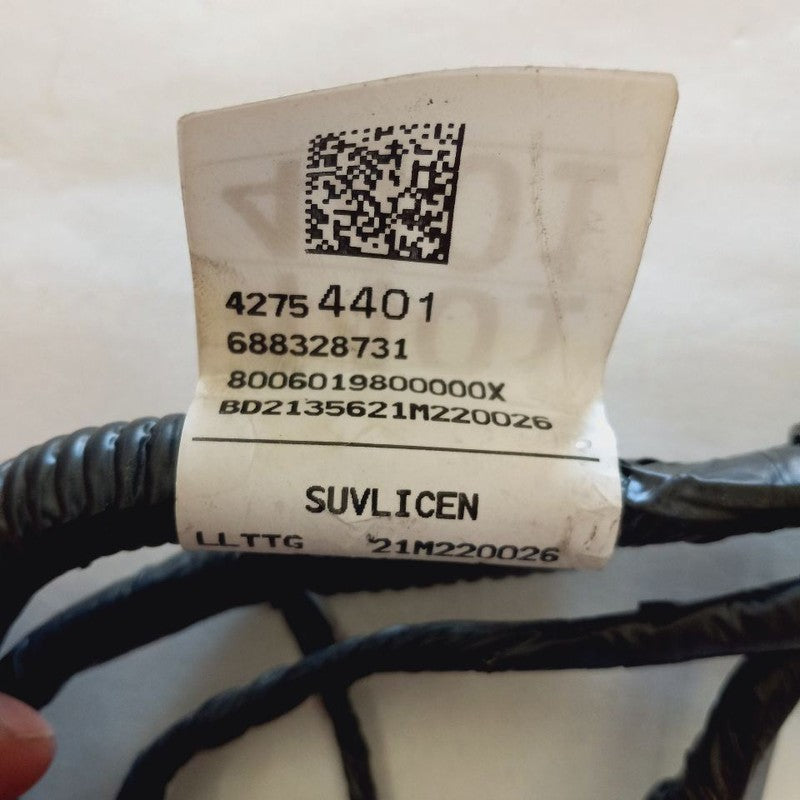 Chevy Trax License Plate Light Lamp Wire {42754401} 2022 2021