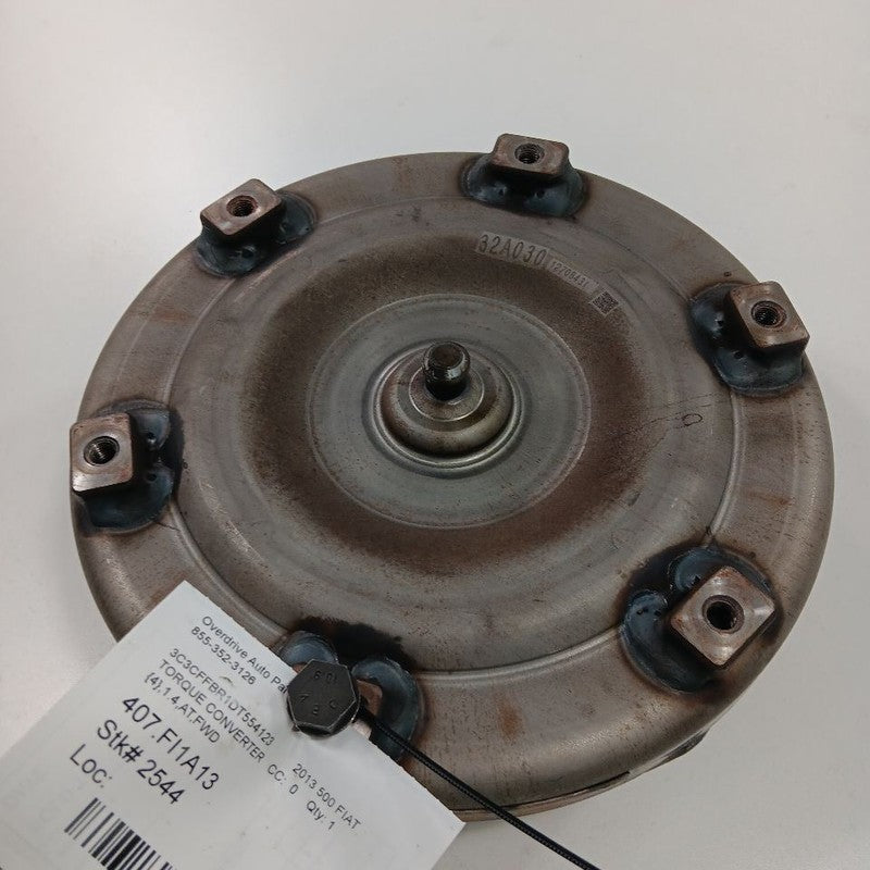 Fiat 500 Automatic Transmission Torque Converter  2012 2013 2014 2015