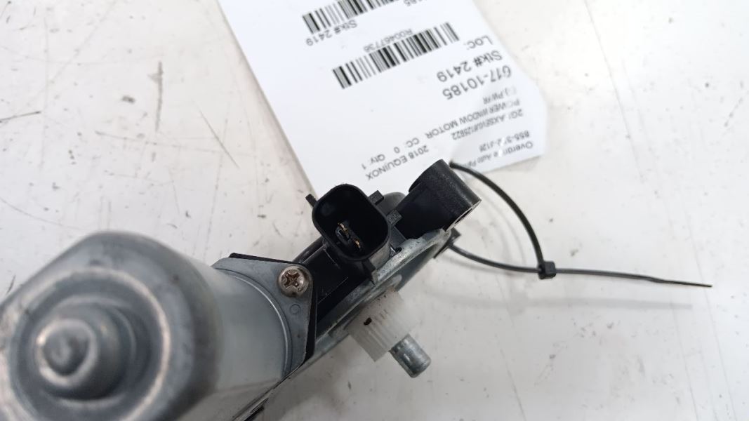 Power Window Motor Front Passenger Right Fits 18-19 EQUINOX OEM