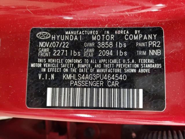 Hyundai Elantra On Body Door Jamb Seal Rear Right Passenger Back  2024