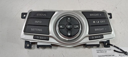 Screen Information Screen Control Fits 09-14 MAXIMA  OEM